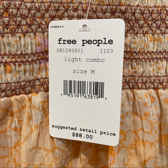 Free People Brinkley Smocked Tank - Picture 7 of 7